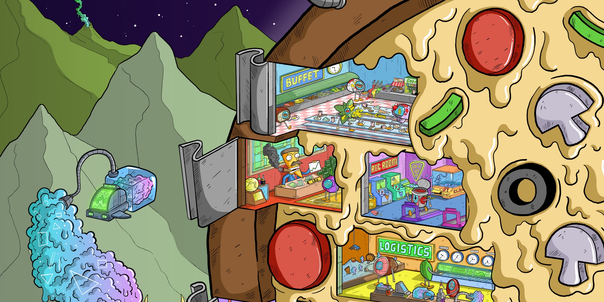 Shop | Ballistic Pizza Artifacts & Merch